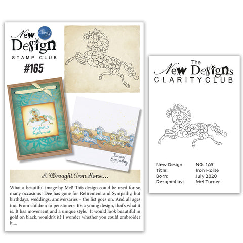 New Design Stamp Club Back Issue - 165 - Iron Horse