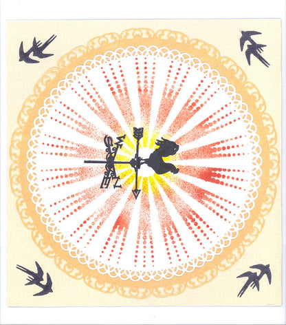 Sunshine 7" x 7" Stencil