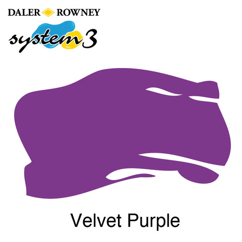 System 3 Original Acrylic Paint - Velvet Purple