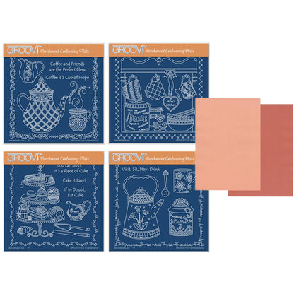 Linda's Time for Coffee A5 Square Groovi Quartet + Parchment