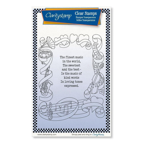 The Finest Music A6 Stamp Set