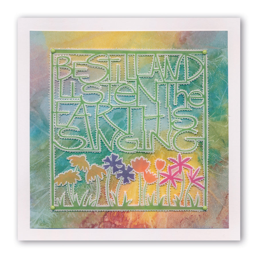 Be Still & Listen A6 Groovi Plate