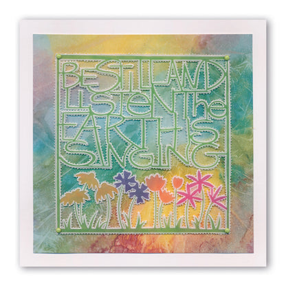 Be Still & Listen A6 Groovi Plate