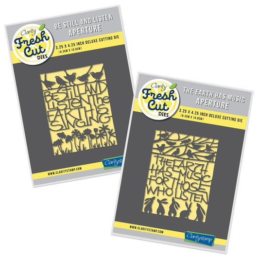 The Earth Has Music Aperture Set Clarity Fresh Cut Dies