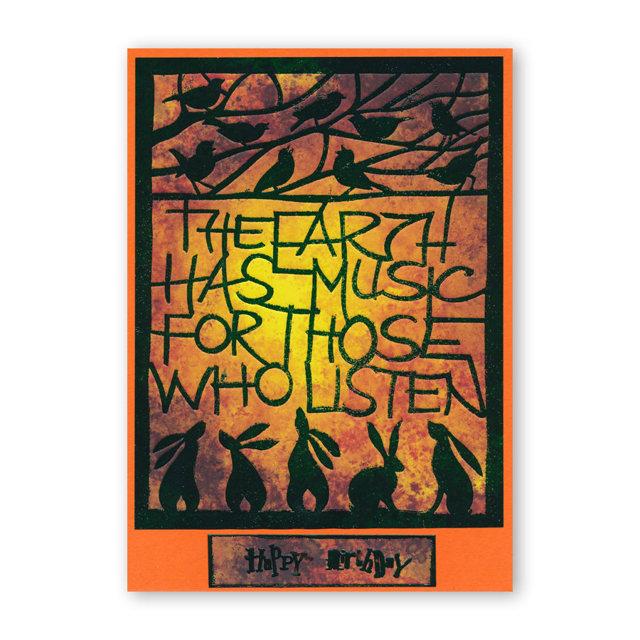 The Earth Listens A5 Stencil Collection