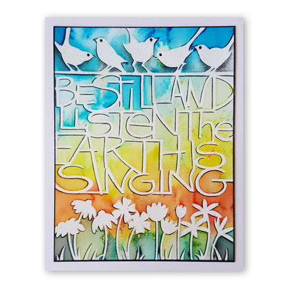 The Earth Listens A5 Stencil Collection