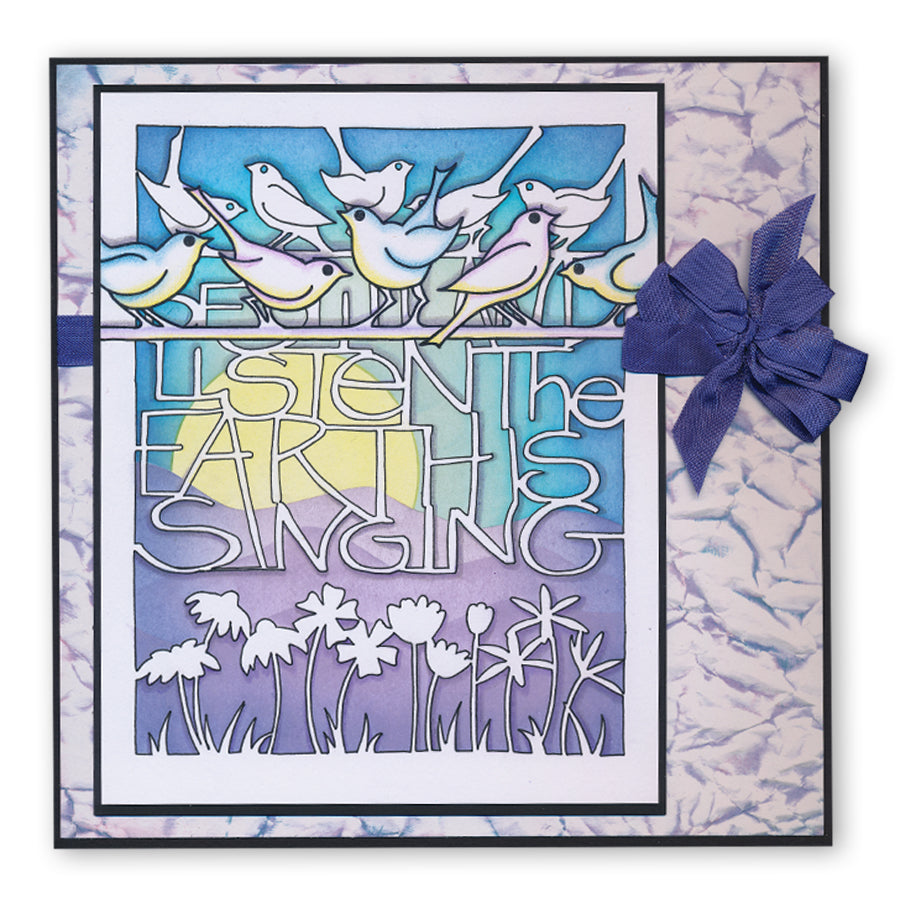 The Earth Listens A5 Stencil Collection