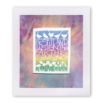 The Earth Listens A4 Stencil Collection