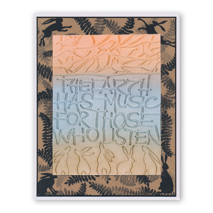 The Earth Has Music A5 Stencil