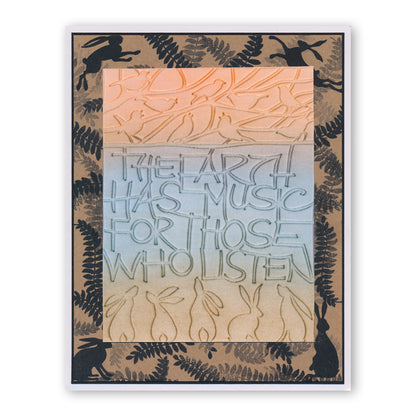 The Earth Has Music A5 Stencil