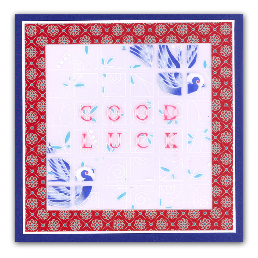 CLEARANCE Doves A5 Square Groovi Plate