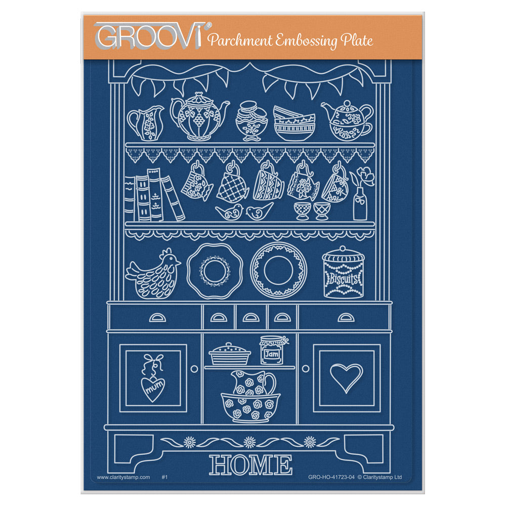 Linda's Welsh Dresser A5 Groovi Plate