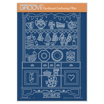 Linda's Welsh Dresser A5 Groovi Plate