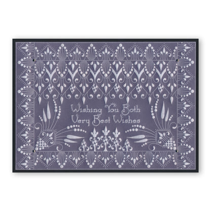 Tina's Henna Corners 1 A4 Square Groovi Plate