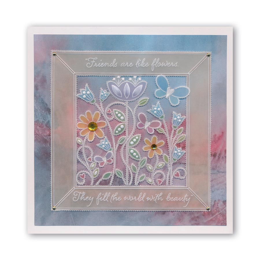 Tina's Friends Are Like Flowers Groovi Go! Spacer Plate