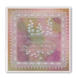 Tina's Meadow Flowers A6 Square Groovi Baby Plate