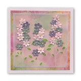 Tina's Meadow Flowers A6 Square Groovi Baby Plate