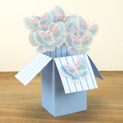 Tina's Butterfly Fun A5 Square Groovi Plate