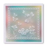 Baby Tina's Butterfly Fun A6 Square Groovi Plate