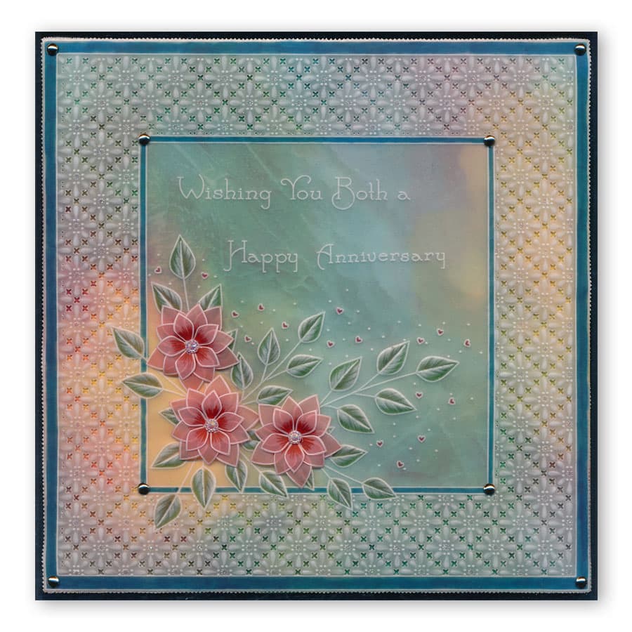Tina's 3D Flowers Groovi Plate & ii Book Bundle