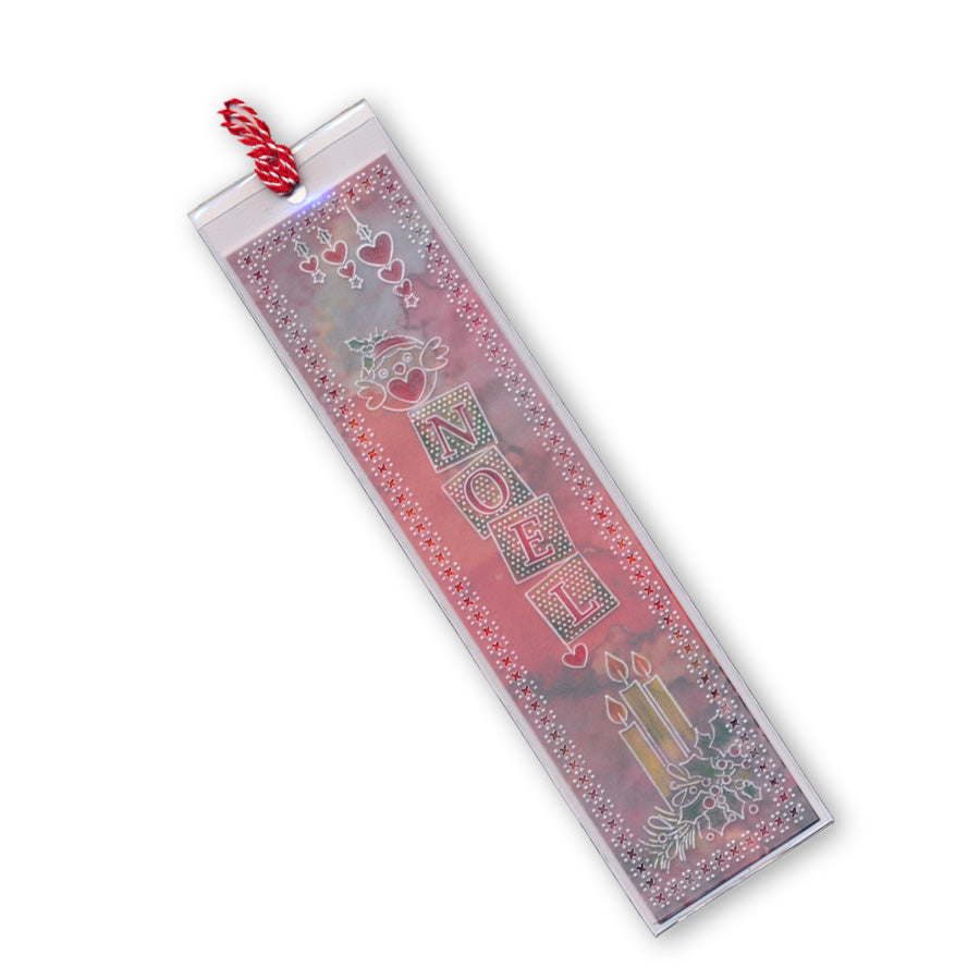 Tina's Christmas Corners 3 A4 Square Groovi Plate