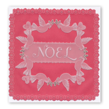 Tina's Christmas Corners 2 A4 Square Groovi Plate