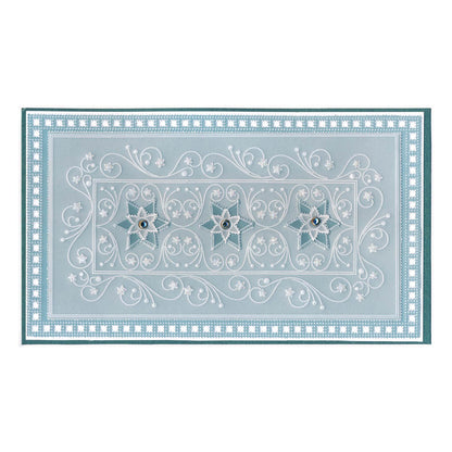 Tina's Poinsettia Frame A5 Square Groovi Plate