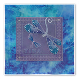 Tina's Dragonfly Fun A5 Square Groovi Plate