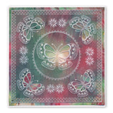 Tina's Butterfly Fun A5 Square Groovi Plate