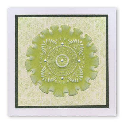 Tina's Henna Corners 2 A4 Square Groovi Plate