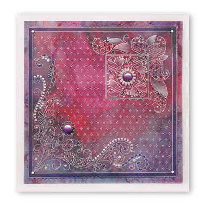 Tina's Henna Petites - Beauty Collection A6 Square Groovi Baby Plate Set