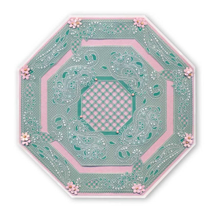 Tina's Henna Petites - A A6 Square Groovi Baby Plate