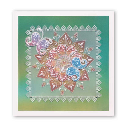 Tina's Henna Petites - Beauty Collection A6 Square Groovi Baby Plate Set