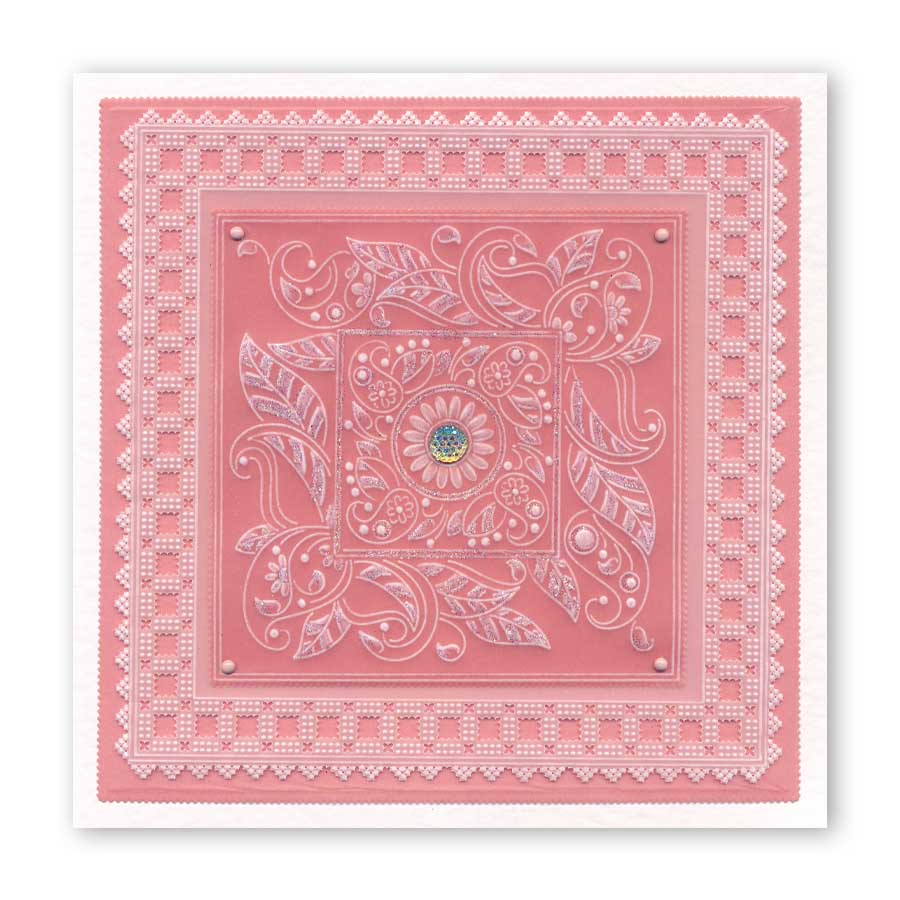 Tina's Henna Petites - Beauty Collection A6 Square Groovi Baby Plate Set