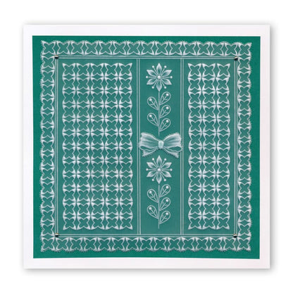 Tina's Geo Layering Rectangles A5 Square Groovi Plate