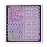 Tina's Summer Layering Squares A5 Square Groovi Plate