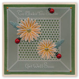Tina's 3D Flowers Groovi Plate & ii Book Bundle