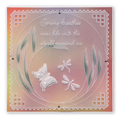 Tina's 3D Flowers Groovi Plate & ii Book Bundle