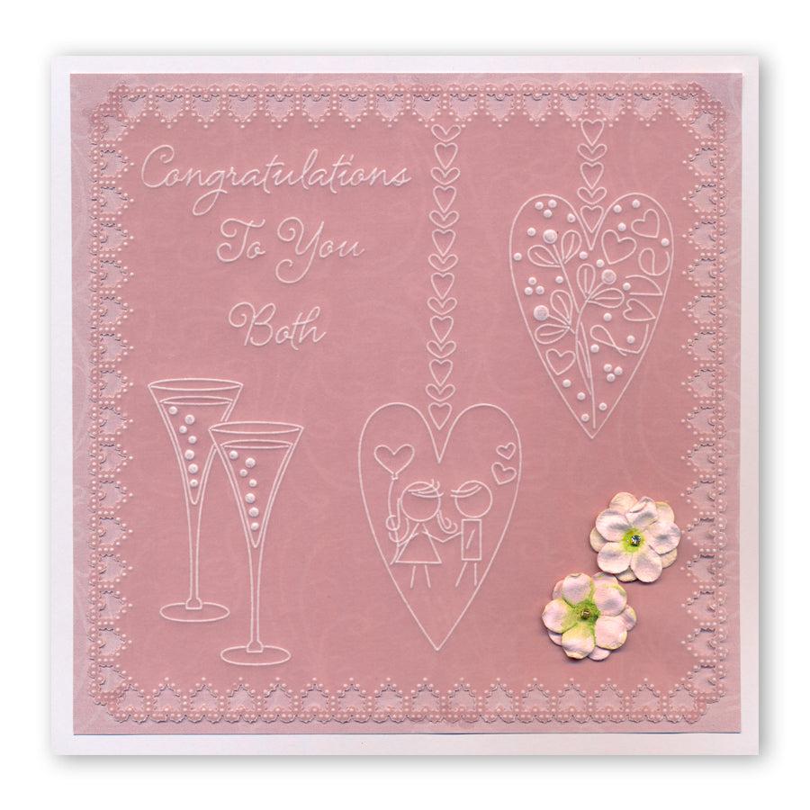 Tina's Doodle Hearts Collection Groovi Plate Set