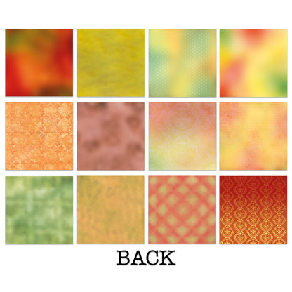 Toffee Apple Designer Paper Pack 8" x 8"