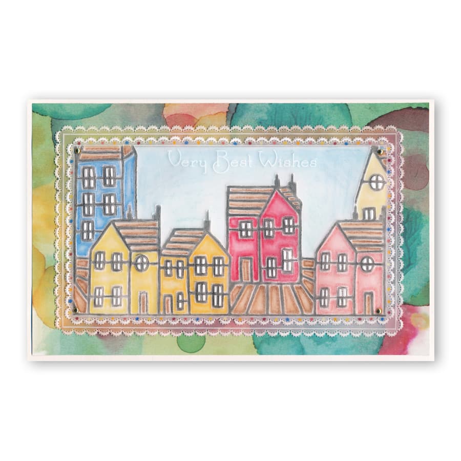 Town A5 Square Groovi Plate