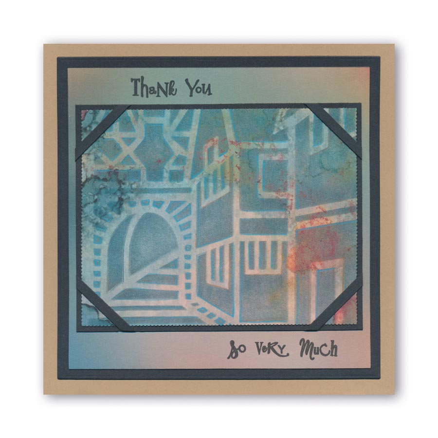 Tower House A5 Stencil