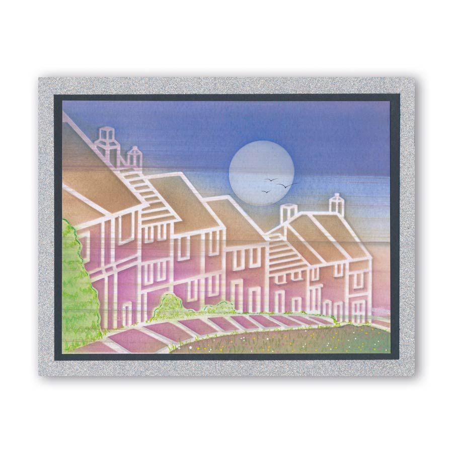 Gold Hill A5 Stencil