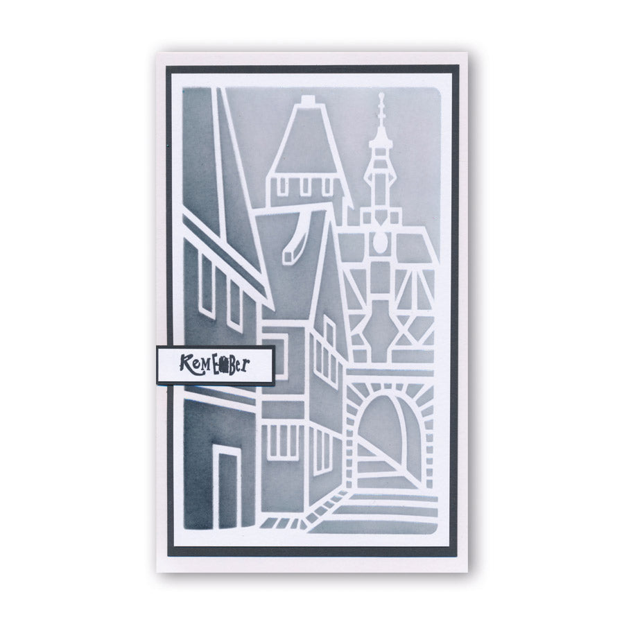 Tower House A5 Stencil