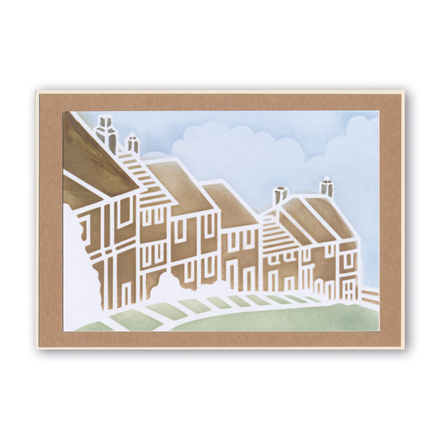 Gold Hill A5 Stencil