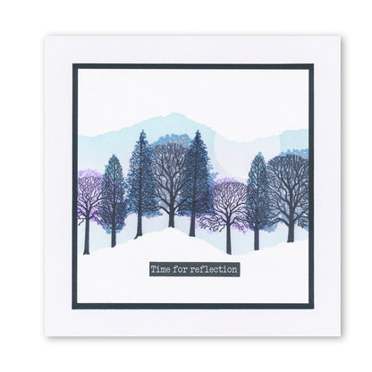 Trees & Their Mantles A5 Stamp Set