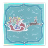 Twas the Night 8 - Toys A6 Square Groovi Baby Plate