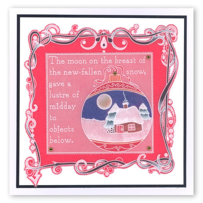 Twas the Night Complete A6 Square Groovi Plate Collection