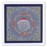 Twas the Night 6 - St. Nick A6 Square Groovi Baby Plate