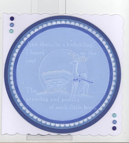 Twas the Night 9 - Rooftop A6 Square Groovi Baby Plate